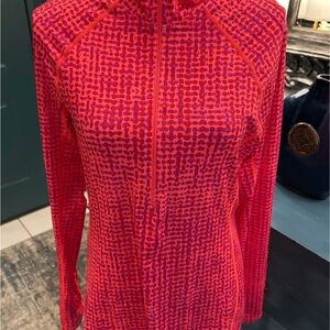 Under Armour Cold Gear 1/2 Zip Fitted Long Sleeve Activewear Women’sLg EUC